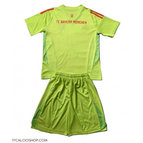 Bayern Munich Portiere Prima Maglia Bambino 2024-25 Manica Corta (+ Pantaloni corti)
